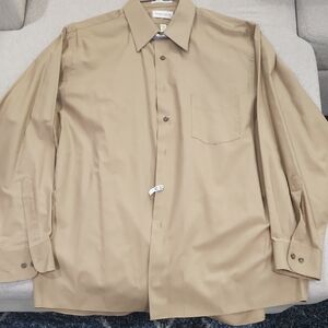 Van Heusen Tan Dress Shirt